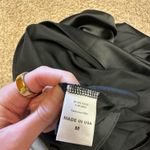 Renee C Satin black maxi skirt Photo 3