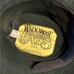 WALKABOUT Overlander Aussie Suede Leather Traditional Style Hat Australia Sz S💛 Green Photo 5