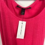 Lane Bryant Ribbed Twisted Strap Pink Sleeveless Midi Dress - Size 18-20 - NWT Photo 1