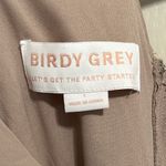 Birdy Grey 💙 NWT  Laurie Empire Waist Taupe Chiffon Bridesmaid Dress Photo 5