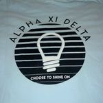 Comfort Colors Alpha Xi Delta Sorority Long sleeve Shirt  Photo 2