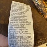 Madewell  Floral Smocked Peplum Blouse - Brown and Yellow Size Medium Photo 4