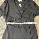 Mable Black Blazer Cropped Dress Size M Photo 2