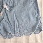 st. john's bay  Embroidered Chambray Shorts L Photo 2