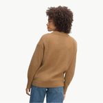 Everlane NWT The Cocoon Crew Alpaca Sweater | Sz Small | Tiger’s Eye (Brown) Photo 2