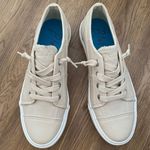 BLOW FISH MALIBU CASUAL SLIP ON Cream Leather Top  women’s size 9 Photo 1