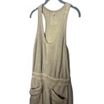 Free People FP Movement Timko Onesie Size Medium Tan Barrel Leg Relaxed Jumpsuit Photo 4