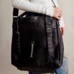 We The Free Barton Messenger Bag - Black Leather - NWT MSRP $428 Photo 1
