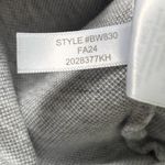 J.Crew Striped Terry Half-zip Pullover Sweatshirt Grey White Preppy Athleisure Photo 7