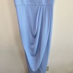Shona joy Draped Cocktail Dress Cornflower 10 NEW Photo 3