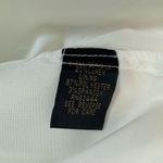 Nicole Miller Silk One Shoulder Dress Maxi 10 Long Foil Silver White Gown Size 2 Photo 14