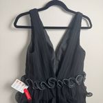 Mac Duggal Ieena for ‎ Size 8  Pleated Tiered Ruffle Cocktail Mini Dress NEW Photo 12