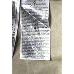 ZARA  Ice Faux Leather Tunic Dress Cream Tan Midi Shift Dress Pockets Medium Photo 6