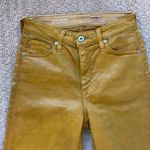 AG Adriano Goldschmied Mustard Gold The Quinn Crop Photo 6