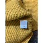 Michelle Mason  Wool Cashmere Cold Shoulder Sweater Mustard Yellow Womens P‎ XS Photo 2