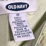 Old Navy Vintage Ditsy Floral Slip Dress Lime Green Spaghetti Straps 90’s Y2K Photo 4