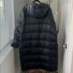 H&M Black Knee Length Down Puffer Jacket Coat Women's 4X $150 Photo 6