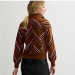 Nine West  Stylish Brown and Pink Women's Sweater Photo 2