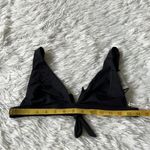 Good American NEW  WOMEN’S SEXY BOOST BIKINI TOP IN BLACK SIZE Small Photo 3