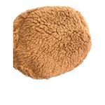 Fadivo New York Brown Sherpa Teddy Bucket Bag Handbag Baguette Snap Closure NWT Photo 3