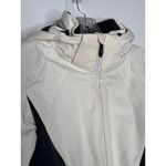 Spyder Women’s Ski Jacket Off-White Black Hooded Waterproof Snow Coat size 4 Photo 4
