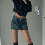 Forever 21 Black Corset Lace Top Photo 0