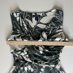 Lands' End  Floral Sleeveless Ruched Dress‎ Small Tropical Stretch Resort Casual Photo 8