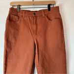 Gloria Vanderbilt Women's Straight Leg Jeans in Rust Photo 4