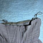 Herve Leger Beautiful Pink Mini Dress Size Medium Photo 10