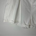 a.n.a New A new Approach Size 18 Chino Buckled Pleated Cuffed Shorts White Photo 4