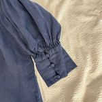 Banana Republic linen top sz XS Navy Photo 2
