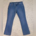 Soft Surroundings  Medium Wash Denim Blue Straight Leg Comfort Fit Jeans Photo 1