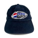 Pepsi Vintage 90s  Racing Navy Blue Embroidered Logo Baseball Cap Adjustable Photo 0