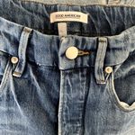 Good American NEW  Good Boy Double Slit Jeans in Blue404 Photo 9