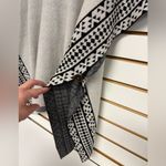 Johnny Was Le Tigre Womens Poncho Cape Hooded Wool Cashmere Tiger One Size Photo 2