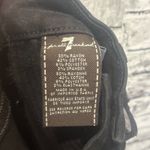 7 For All Mankind EUC High Waist Skinny Black Jean Size 25 Photo 10