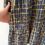 Tuckernuck Olivia James the Label Waverly Dress Size L Mini Of The Grid Might Blue Size L Photo 5