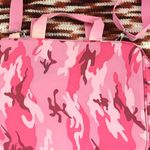 Y2K Pink Camouflage Crossbody Messenger Laptop School Work Book Bag. Measurement in pics. #Fairy #Grunge #Baddie #Streetwear Photo 2