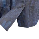 MM.LaFleur M.M. Lafleur Pencil Skirt Black Blue Patterned Professional Office Size 2X Photo 2