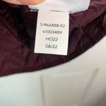 Athleta Cozy Sherpa Snap Sweatshirt Spiced Cabernet #466888 Sz XS Photo 8