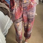 Mystree Patterned Flowy Pants Photo 0