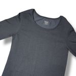 Athleta  Navy Long Sleeve Striped Workout Top‎ Photo 1