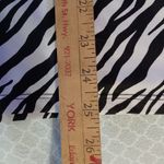 Sport Haley womens golf shirt 3/4 sleeve black white zebra stripes sz medium Photo 3