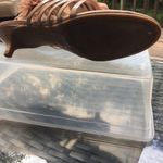 Nine & Co. Cream/Beige Heel size 9 Photo 3