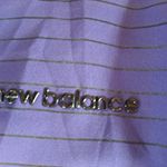 New Balance Lightning Dry Blue and Black Striped Tank Photo 5