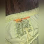 Aviator Nation  check Neon yellow sweatpants classic casual logo spring revolve Photo 5