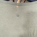 Lululemon  Knot A Problem Long Sleeve Tie Front Top Women Medium 8 10 Olive Green Photo 6