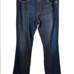AG Adriano Goldschmied  Jeans Womens Size 31R Blue The Jessie Curvy Boot Cut Dark Photo 0