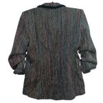 NEW NWT Cinq A Sept Khloe Mikka Tweed Blazer Jacket Black Multi Rainbow Size 4 Photo 7
