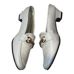 Classiques Entier Classique Camden II Mule Women’s Size 9m White Rhinestone Chain Jacquard Loafer Photo 1